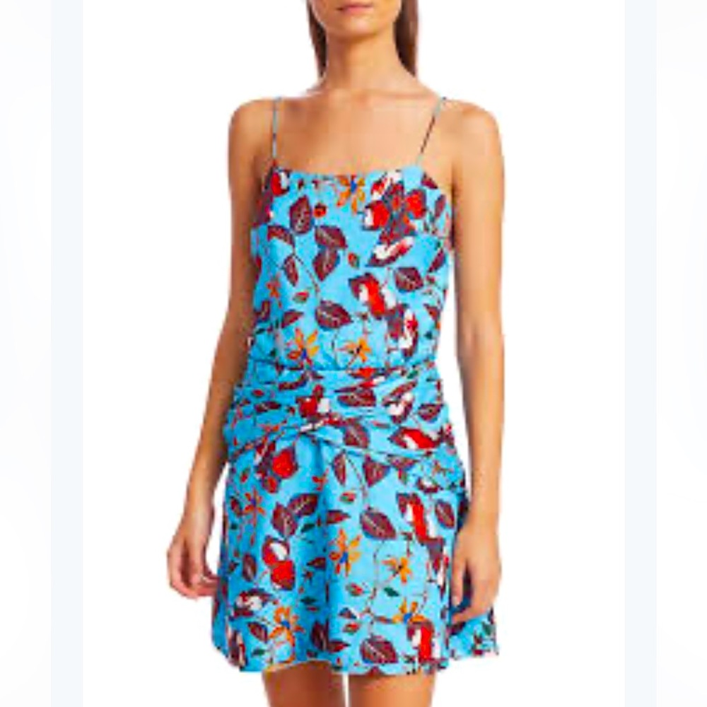 Derek Lam 10 Crosby Floral Camisole Flounce Dress